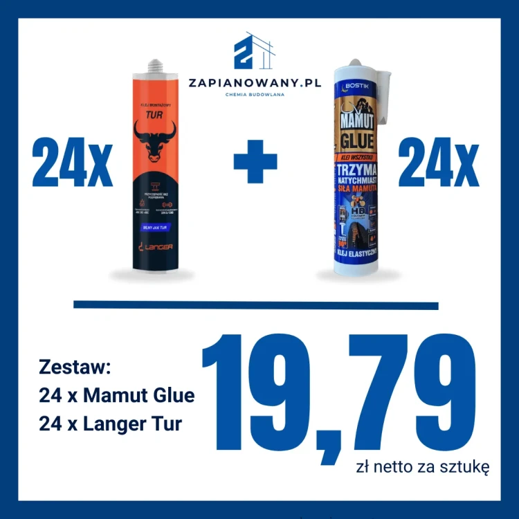 Zestawy - kleje montażowe