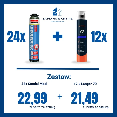 Zestaw 24x Soudal Maxi 22,99 plus 12x Langer 70.webp.webp.webp