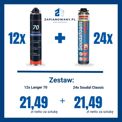 Zestaw 24 Soudal Classic 21,49 plus Langer 70 21,49.webp