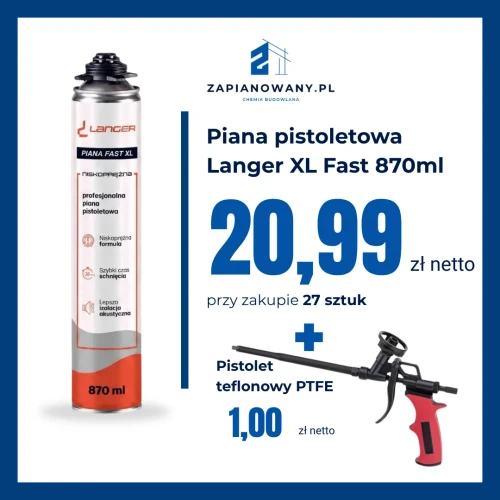 Zestaw Langer XL Fast 20,99 i pistolet teflonowy za złotówkę.webp.webp