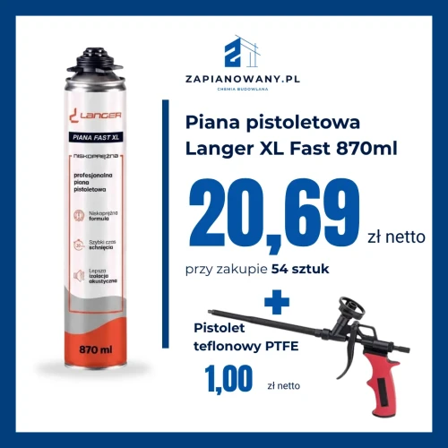 Zestaw 54x Langer XL Fast 20,69 plus pistolet teflonowy.webp.webp.webp